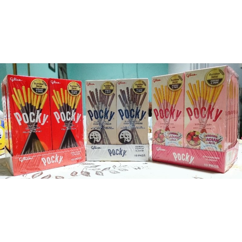 

Pocky mini stick biscuit isi 10 box @22gram