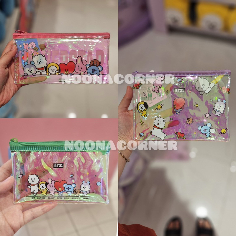 

Miniso x BT21 Pouch / Tempat Pensil / PVC Stationery BT21 Collections