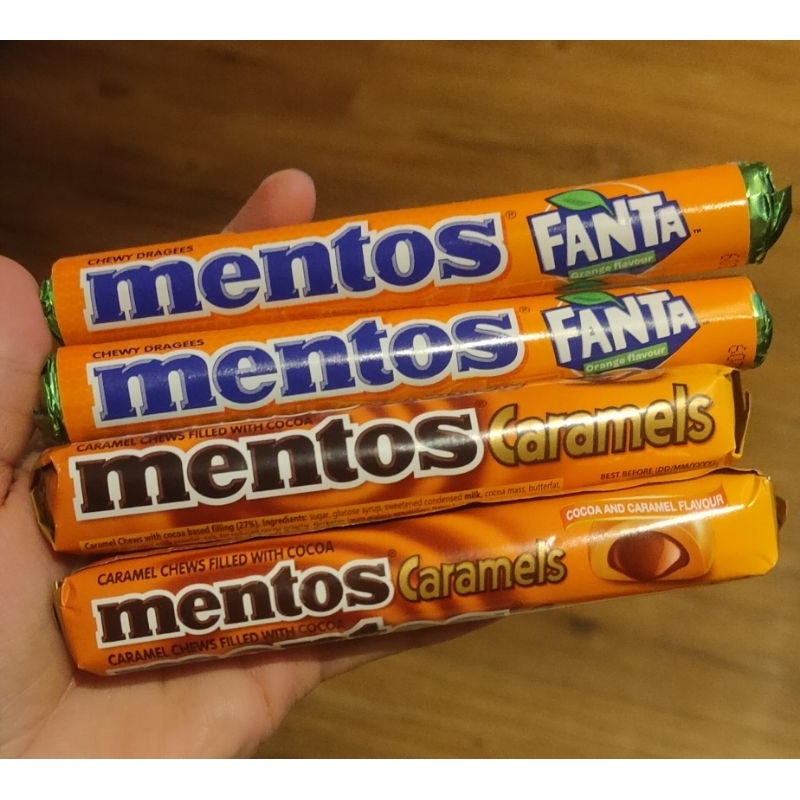 

MENTOS FANTA & MENTOS CARAMEL