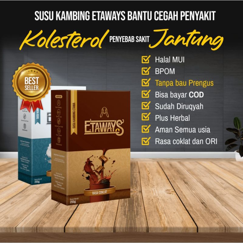 

Susu Etaways untuk Kolesterol