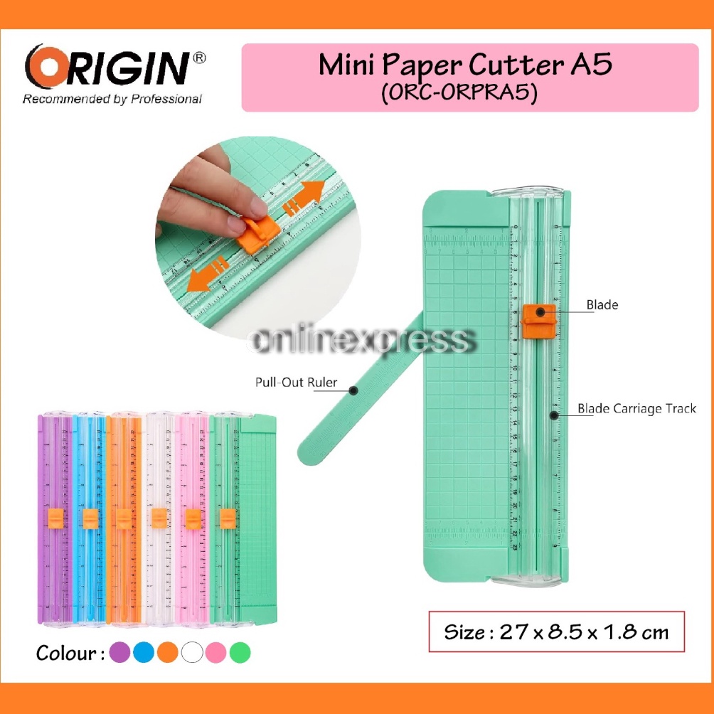 

KODE F46A Alat Pemotong Kertas HVS Paper Cutter Trimmer A5 Pemotong Kertas
