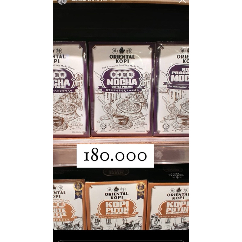 kopi oriental moca