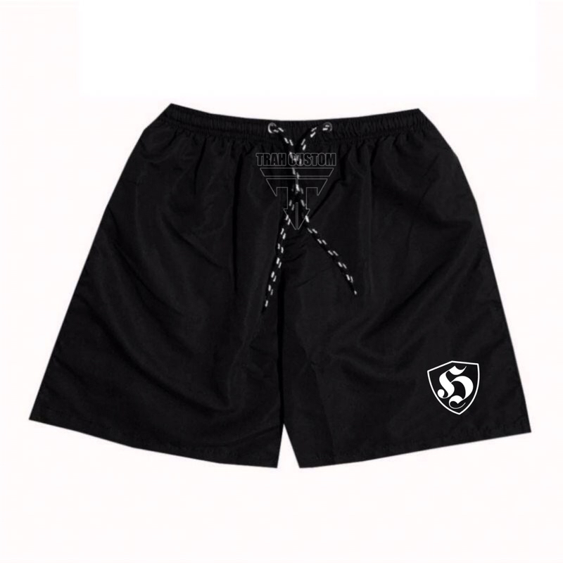 Boardshort Logo Hooligan / Celana Pendek Hooligans / Boxer Shortpants Pria