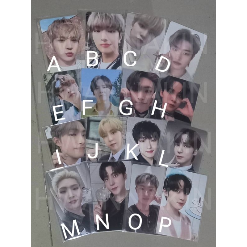 photocard Yunho & Mingi ATEEZ