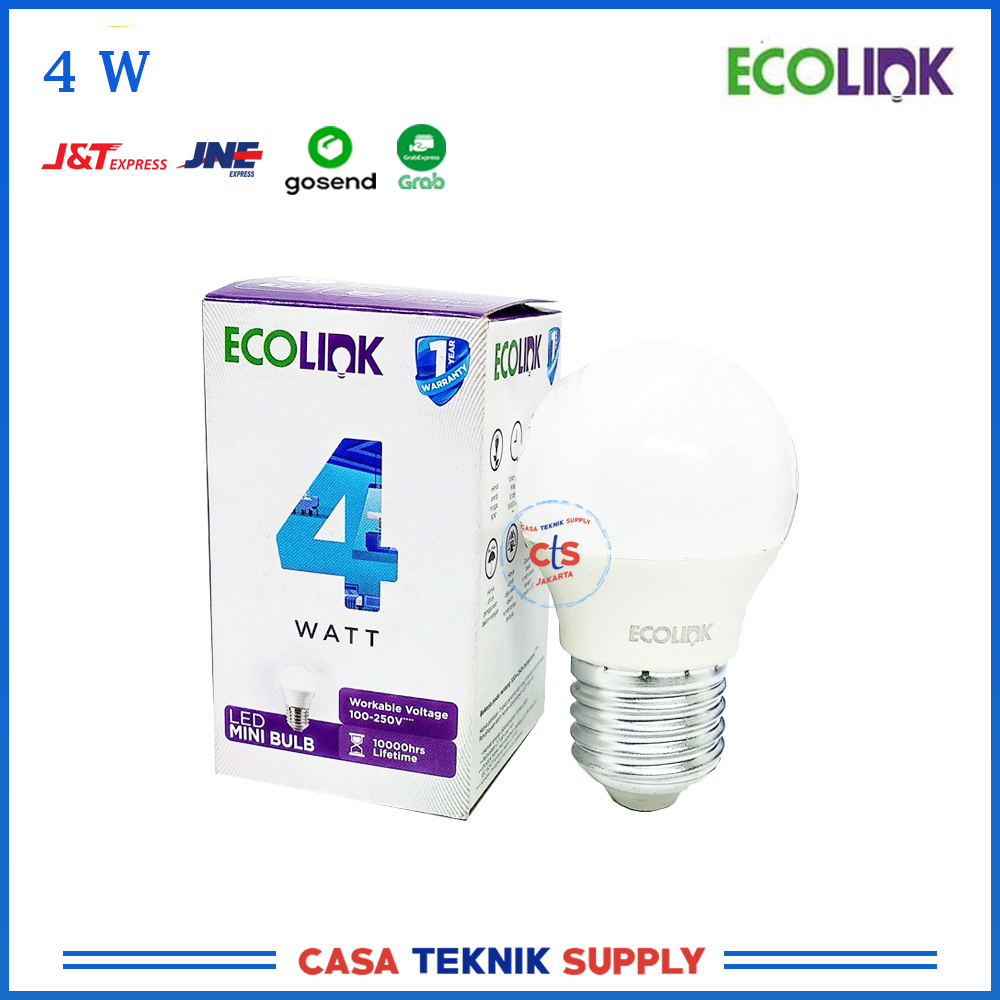 Lampu Mini LED ECOLINK 4W 4 Watt - PUTIH