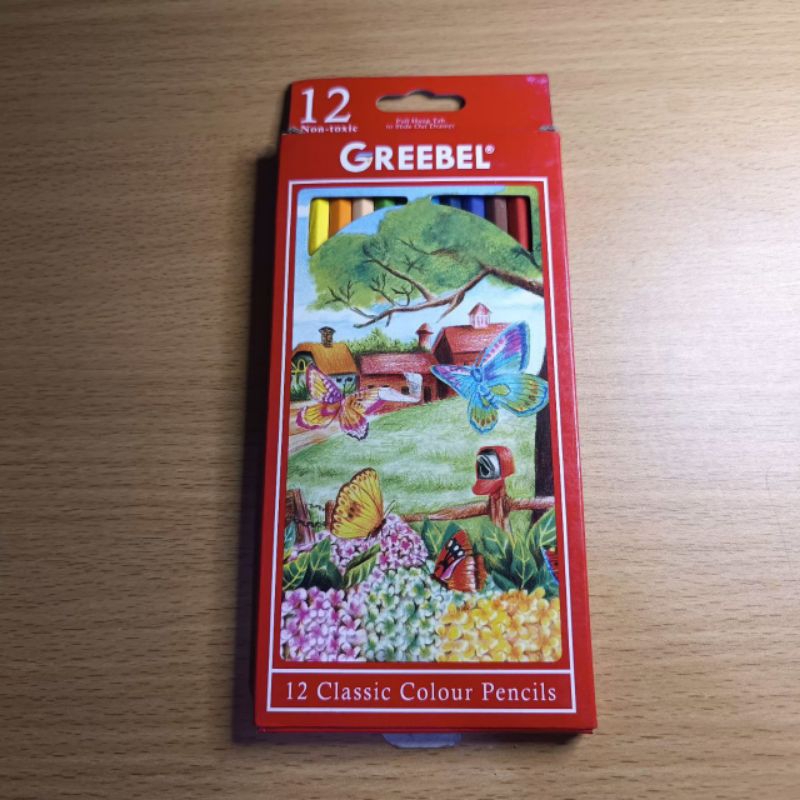 

PENSIL WARNA GREEBEL 12 CLASSIC (PANJANG)