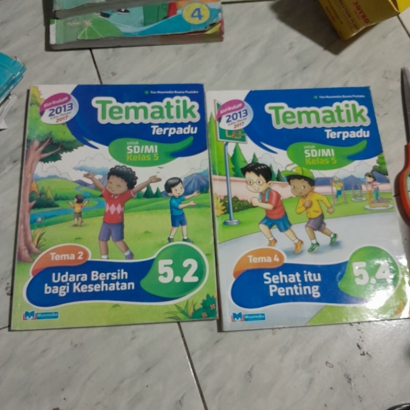 TEMATIK TERPADU KELAS 5 SD/MI TEMA 1 2 3 4 5 6 7 8 9 KURIKULUM 2013 EDISI REVIS PENERBIT MASMEDIA