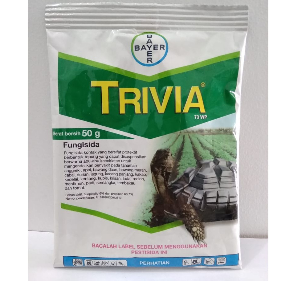 FUNGISIDA TRIVIA 73 WP - 2 BAHAN AKTIF