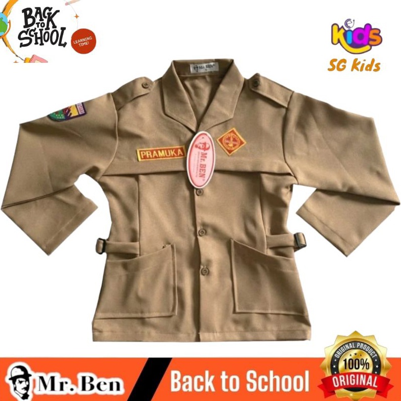 

KODE U68U MRBEN Baju Blus SD Pramuka SNI Rapilo Panjang Perempuan Baju Pramuka SNI SERAGAM SEKOLAH