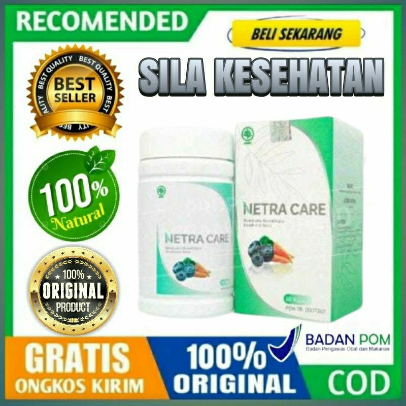 Netracare Asli Netra Care Original NetraCare Obat Mata Katarak Minus Herbal Ampuh