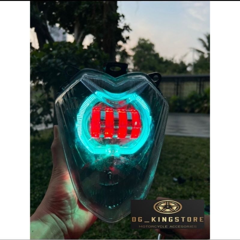 Lampu depan satria fu thailand 2005-2008 biled billed projie