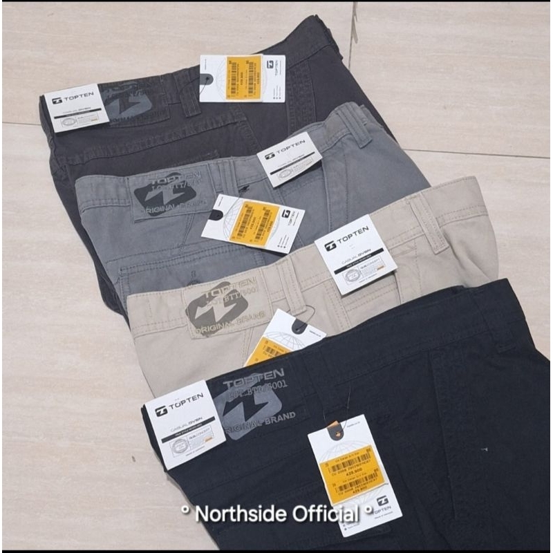 TOPTEN CELANA PENDEK CARGO PRIA