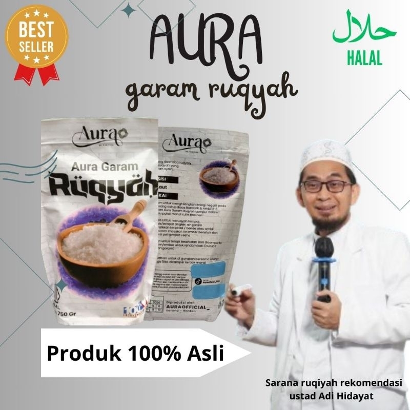 

GARAM RUQYAH AURA 100% ORIGINAL membuka aura postif usir jin ,sihir,membuka aura rezeki
