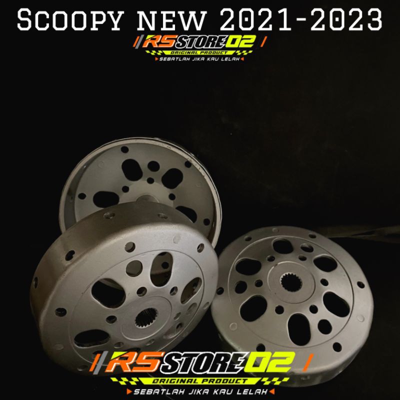 MANGKOK KAMPAS GANDA CUSTOM SCOOPY NEW 2021-2024 ORIGINAL AHM MENINGKATKAN AKSELERASI
