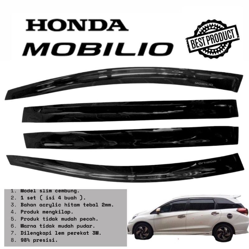 talang air mobil honda mobilio tahun 2014-2021