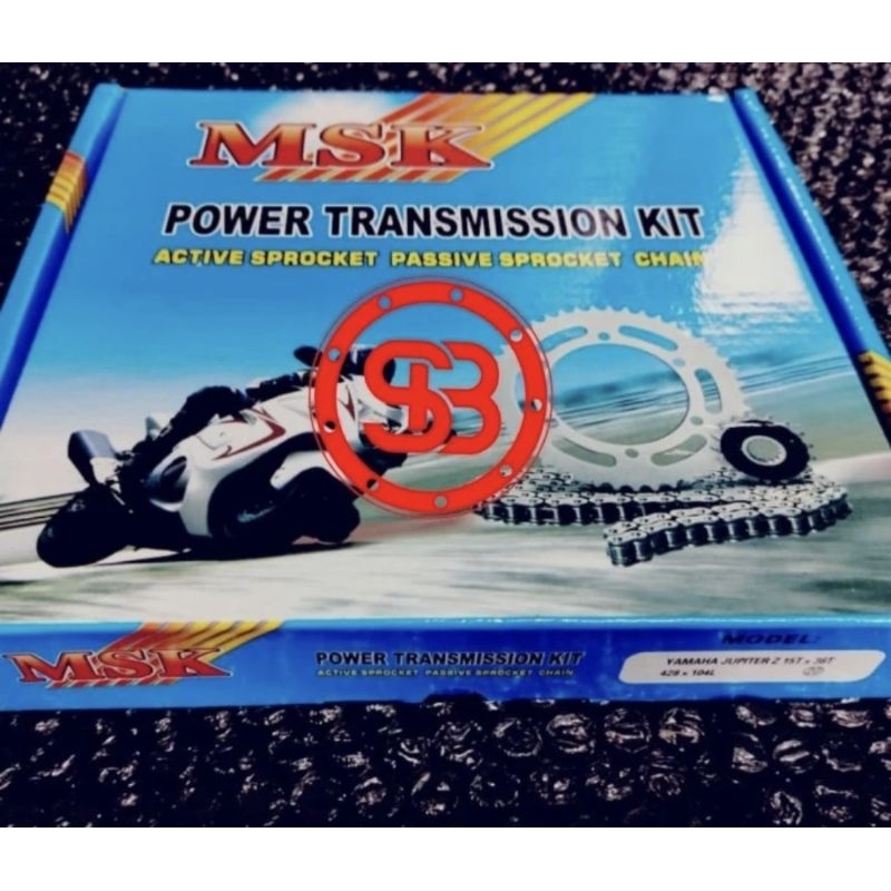 GEAR SET GIR SET GIR PAKET RANTAI GIR JUPITER Z MSK ORIGINAL