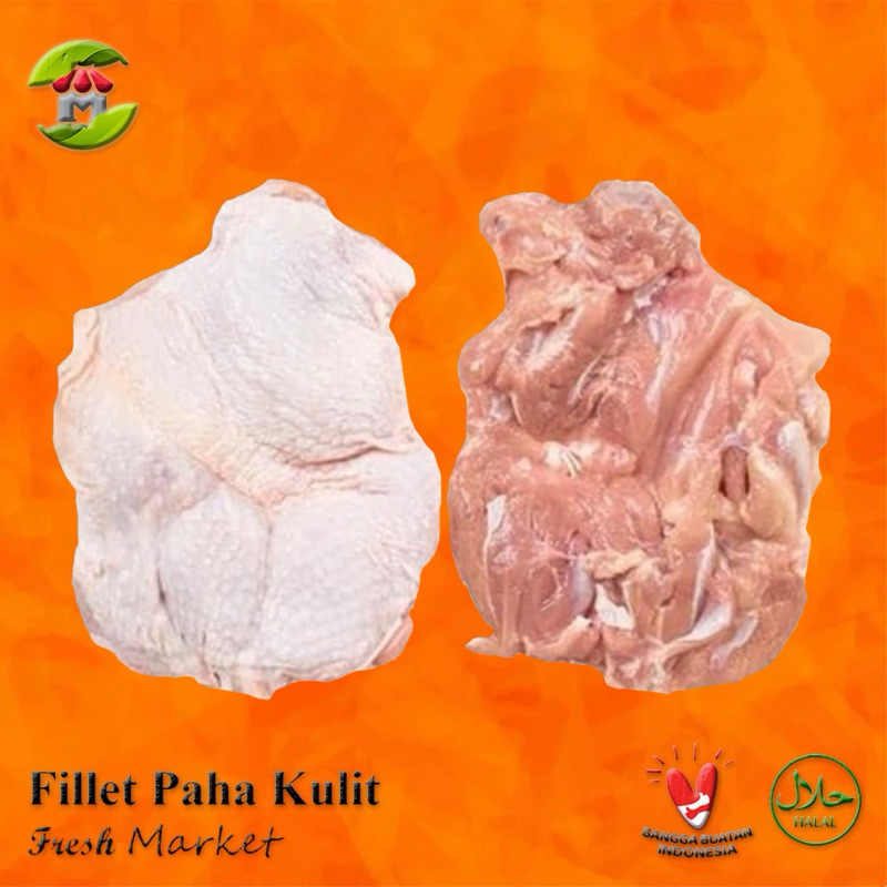 

[Bintaro] Boneless Fillet Paha Ayam Dengan Kulit Pack 970gr - 1kg