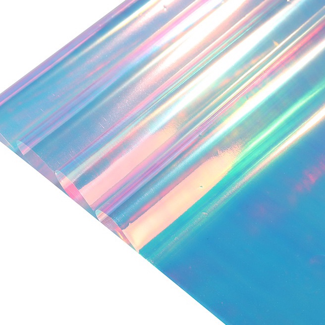 

KP8 5lembar HOLOGRAM CELLOPHANE WRAPPING PAPER PLASTIK HOLOGRAPHIC OPP PEMBUNGKUS BUNGA