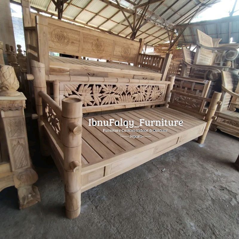 Bale bale jati Motif Bambu, Bale bale Jati Clasik