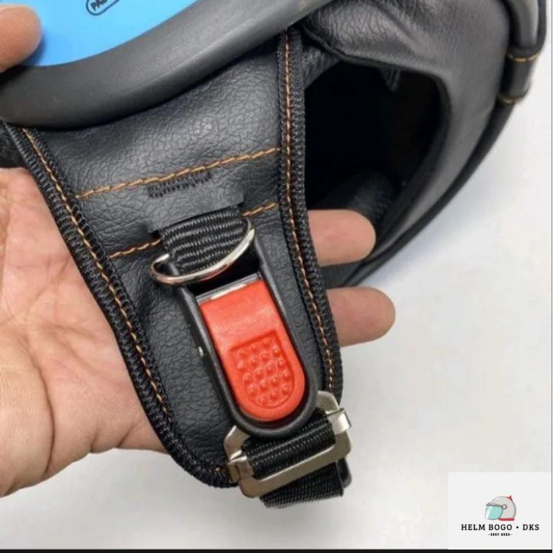 Helm Bogo SNI classic hitam glossy Free bubble warp Bisa COD bayar di tempat