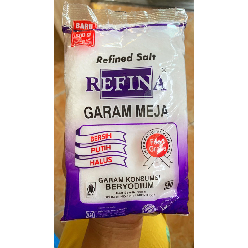 

GARAM REFINA 500gr | HALUS BERYODIUM | GARAM YODIUM