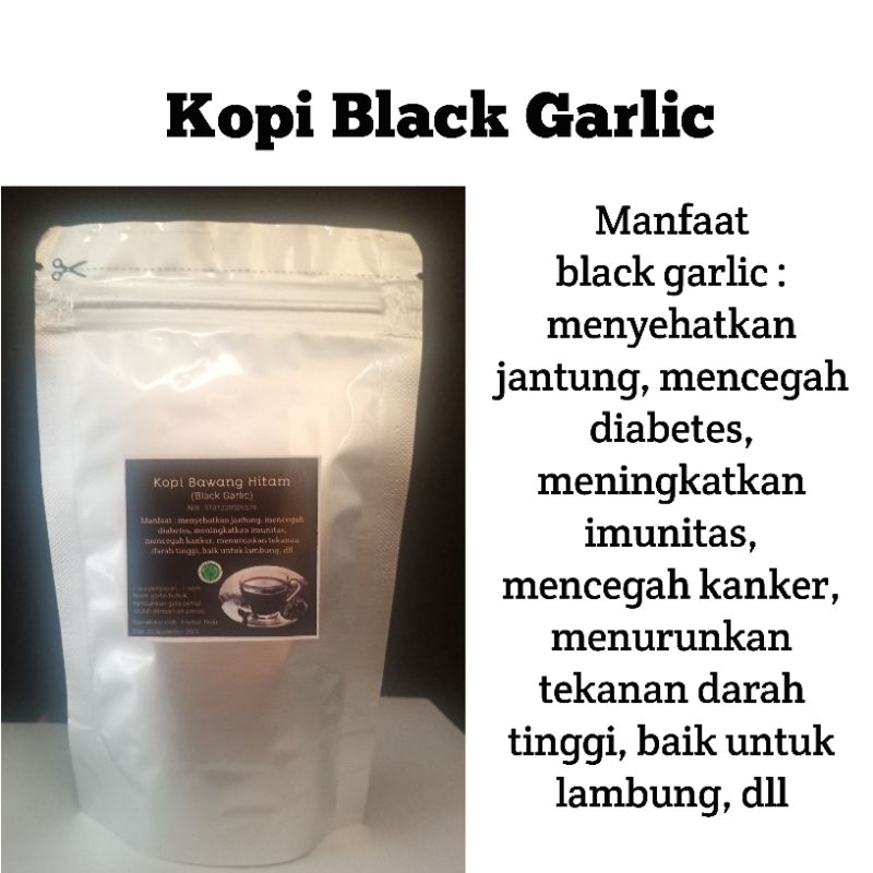 

Kopi Black Garlic 50 gram