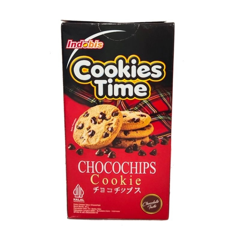 

INDOBIS COOKIES TIME CHOCOCHIPS COOKIE ISI 5 KOTAK