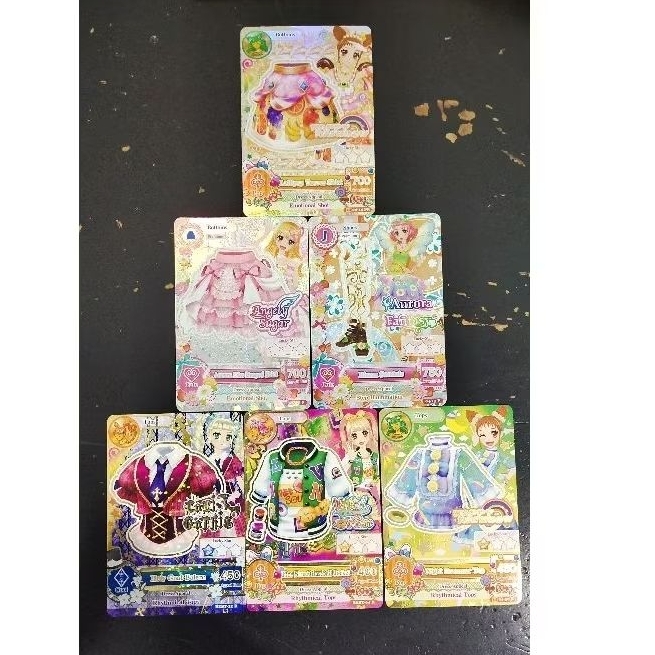 [PRELOVED ORI] Aikatsu Zodiac and Premium cards Fashion Game Arcade