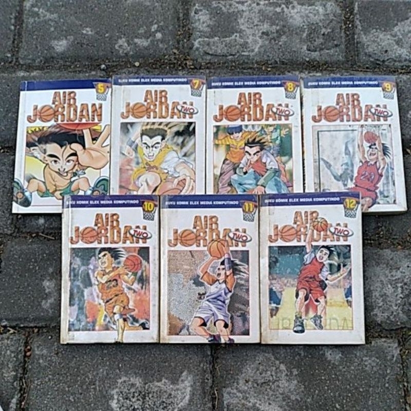 komik secondAir Jordan 5-12. ks12