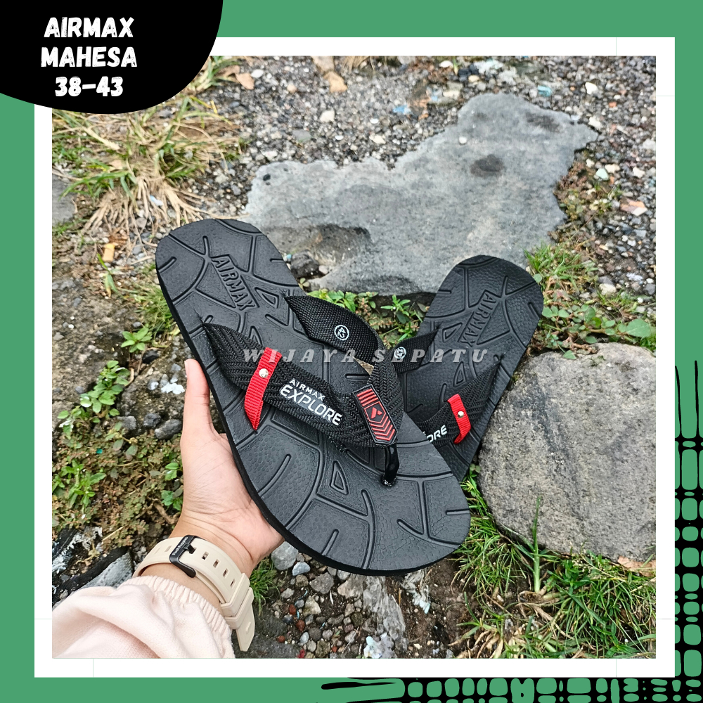 WIJAYA SEPATU - Sandal AIRMAX MAHESA 38-43 / Sandal Fashion / Sandal Pria / Sandal Jepit Pria / Sand