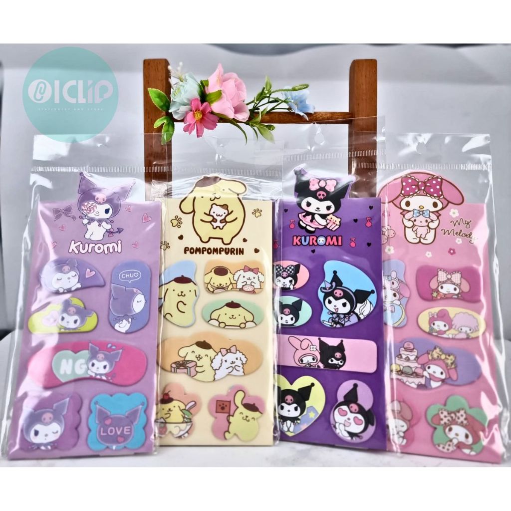 

STICKY NOTES/ MEMO TULIS MOTIF SANRIO KUROMI POMPOMPURIN MELODY