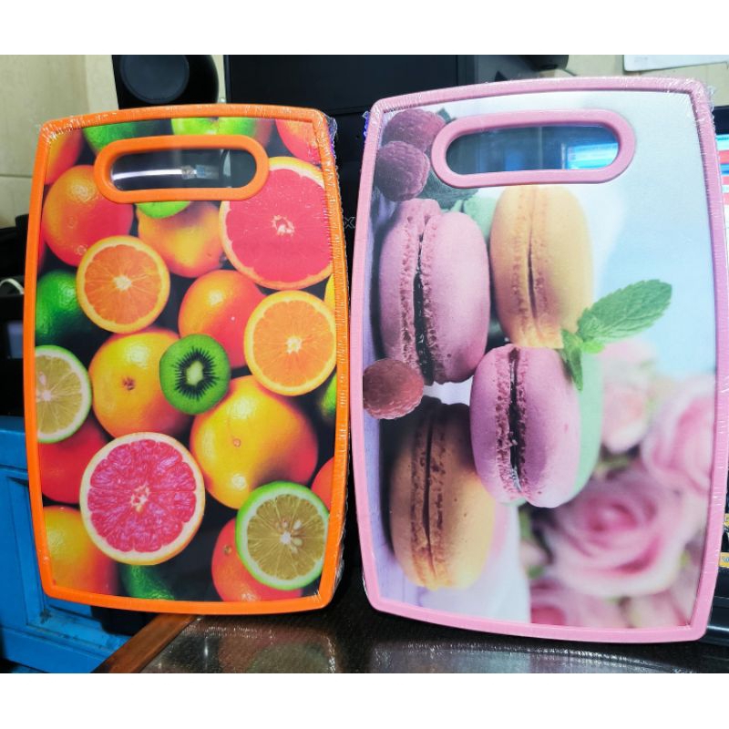 telenan plastik motif(bergambar), ukuran L (besar), tebal