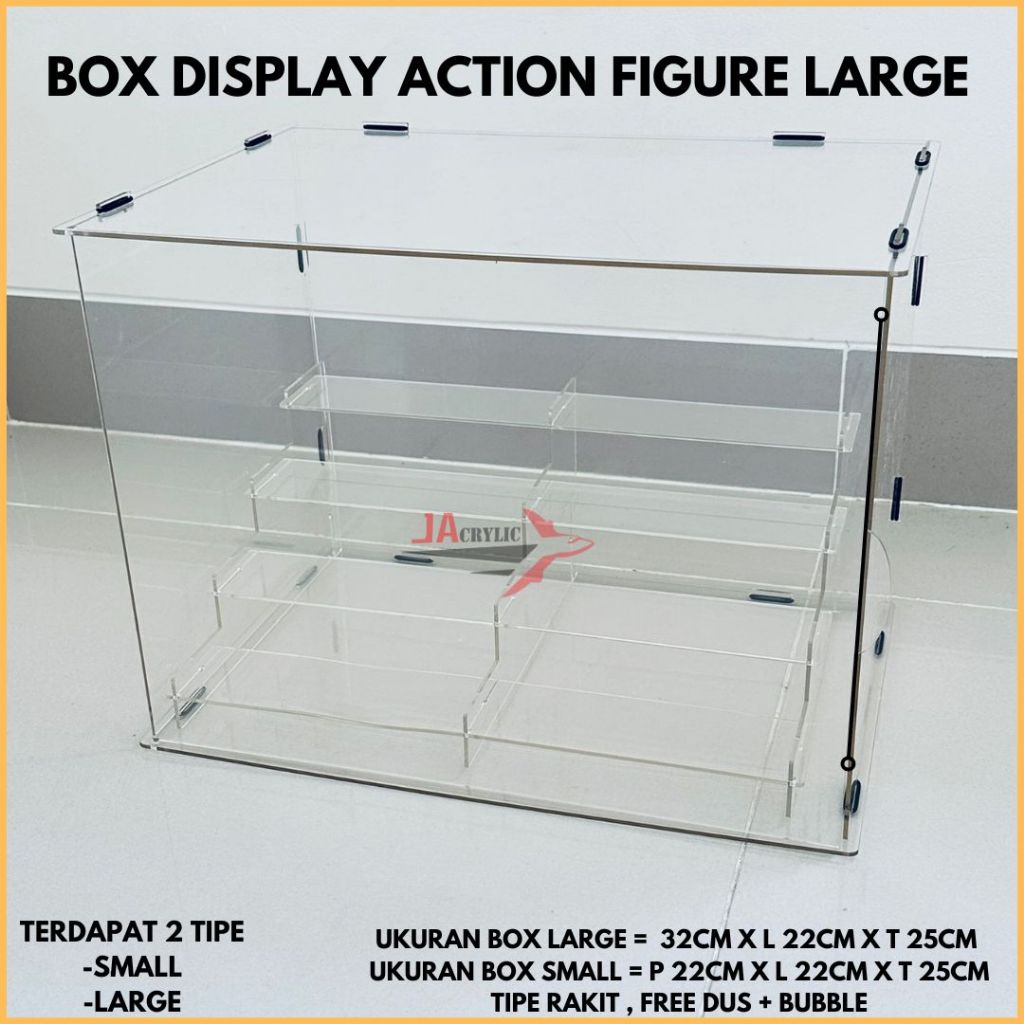 BOX AKRILIK CUSTOM / CUSTOM KOTAK AKRILIK DISPLAY