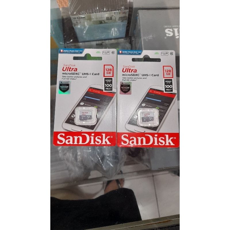 MICROSD 128GB SANDISK C10 100MB