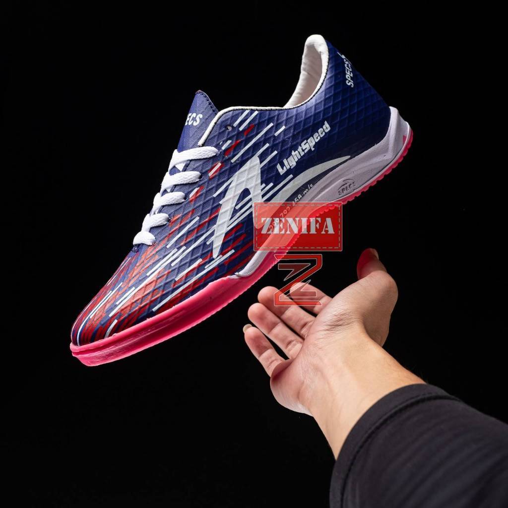 Sepatu Futsal Specs Accelerator lightspeed LS Reborn Valhalla Ungu