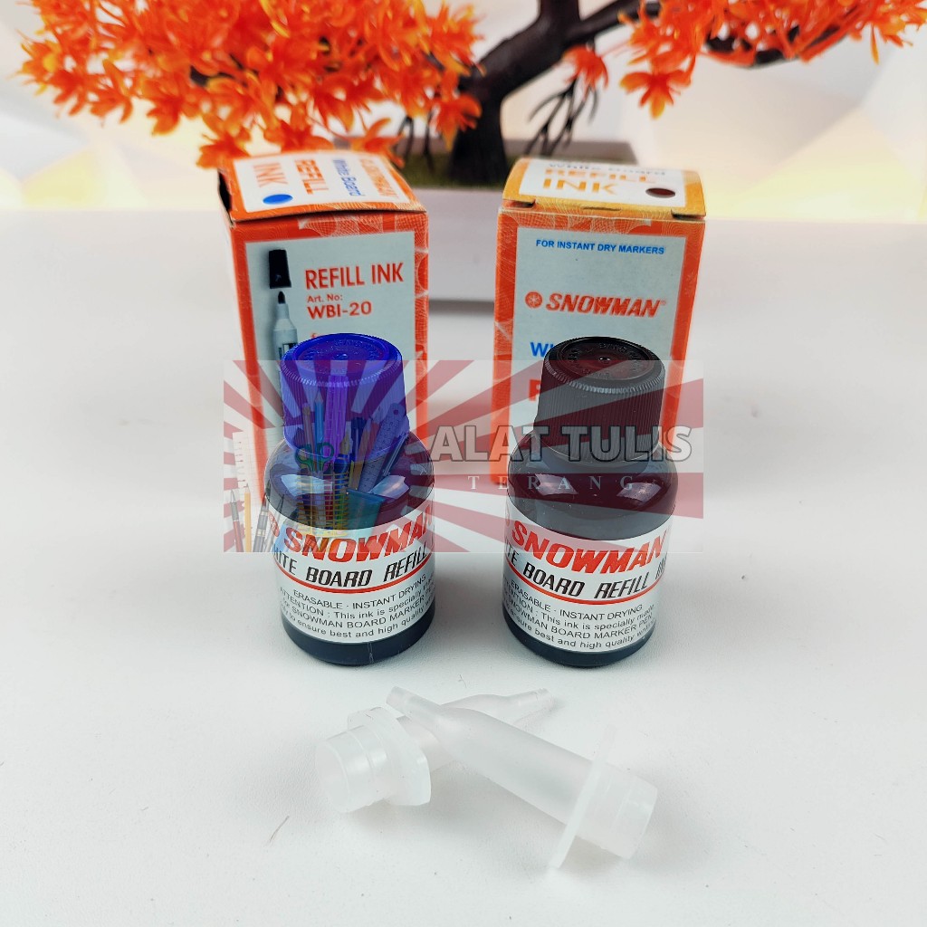 

Isi Ulang Tinta Snowman Spidol White Board Spidol Papan Tulis
