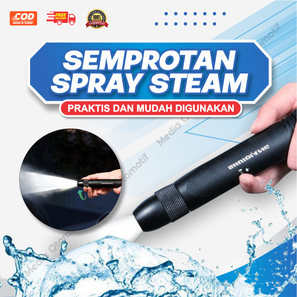 Semprotan Air Kuningan Cuci Spray Mobil Motor dan Taman | Kepala Alat Semprot Cuci Mobil