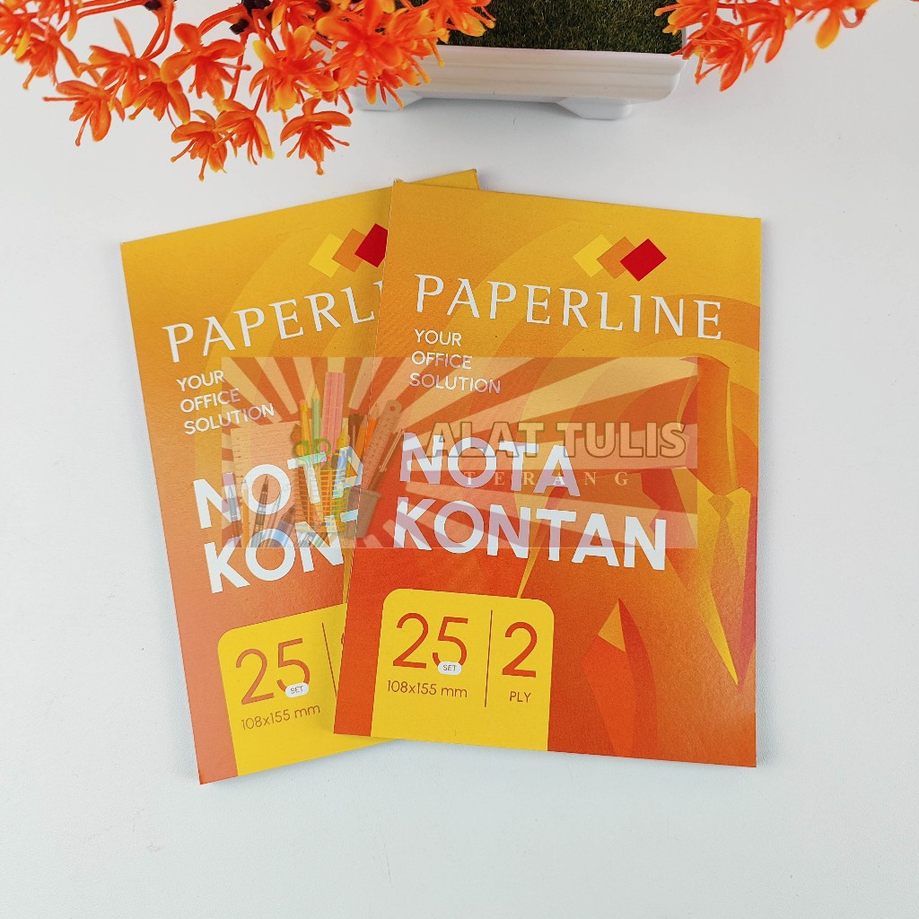 

1pak Buku Nota Kontan Paperline 2 Ply Kecil isi 10pcs