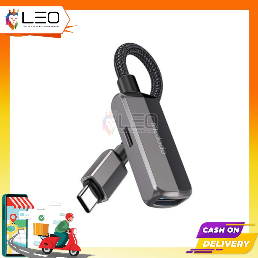 Otg Mcdodo Usb-A + Type C/CA-2830-Lightning/CA-2690