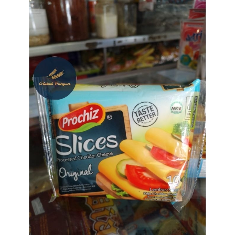 

Keju PROCHIZ Slice Cheddar 10s