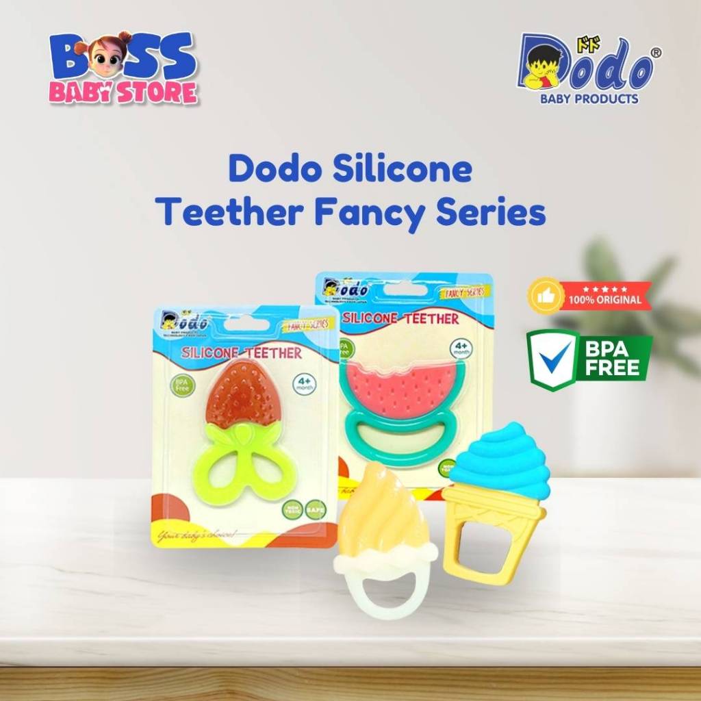 BABY BOSS - Mainan Gigitan Bayi Silicone Teether Fancy Series