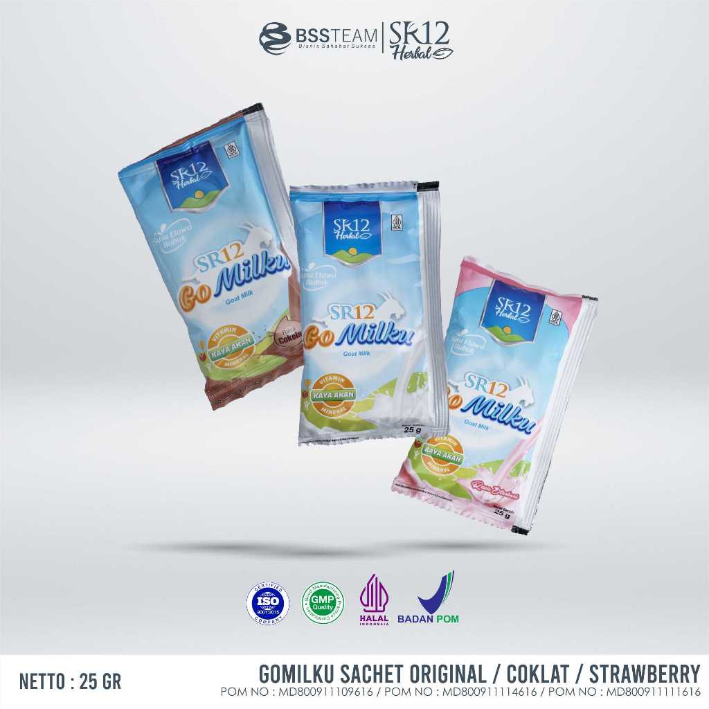 

GOMILKU SR12 SACHET/SUSU ECER