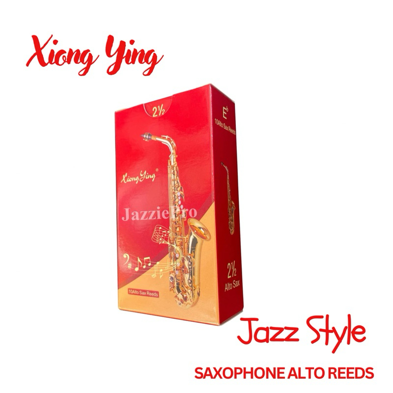 JAZZ STYLE Reeds Xiong Ying #2|2.5|3 Alto Reeds Saxophone Alto RED BOX Reed XiongYing