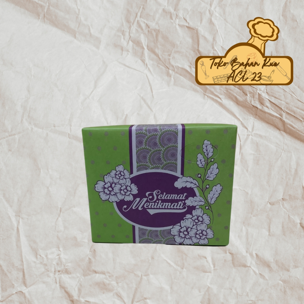 Kotak Kue Ekonomis/Snack Box/Kotak Selamat Menikmati 12 x 12 x 7 & 12 x 14 x 7 Taurus