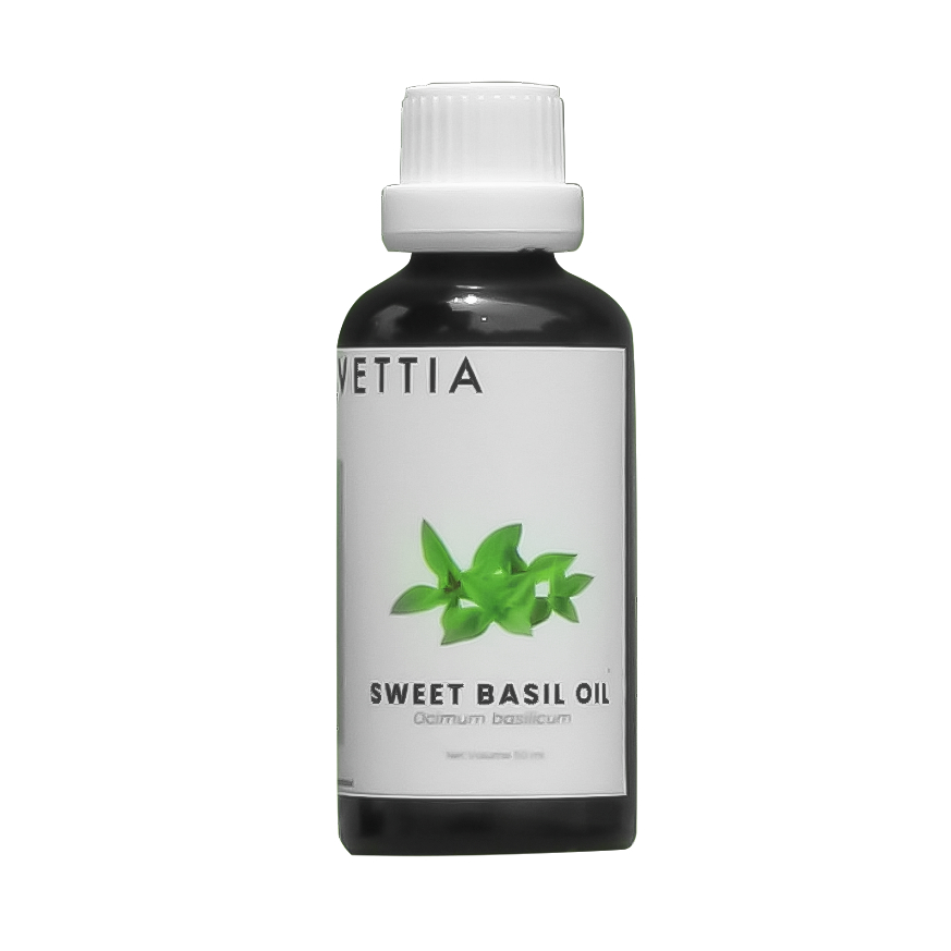 50 ml - Sweet basil essential oil / minyak atsiri selasih (Ocimum basilicum)
