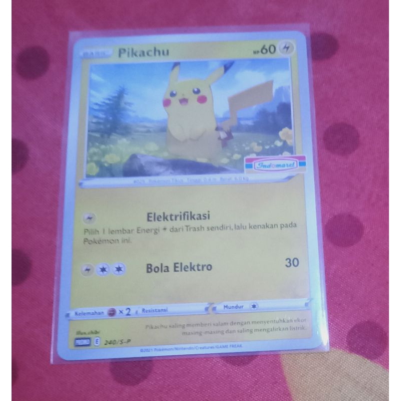 Kartu Pokemon Promo Indomaret 240/S-P