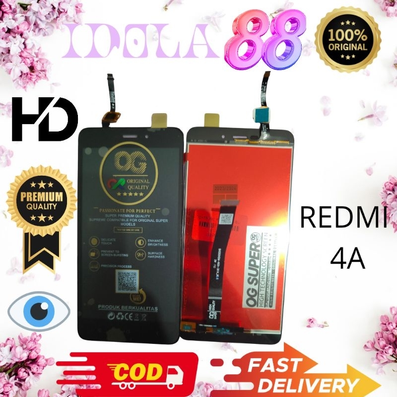 LCD FULLSET XIAOMI REDMI 4A ORIGINAL TOUCHSCREEN LCD