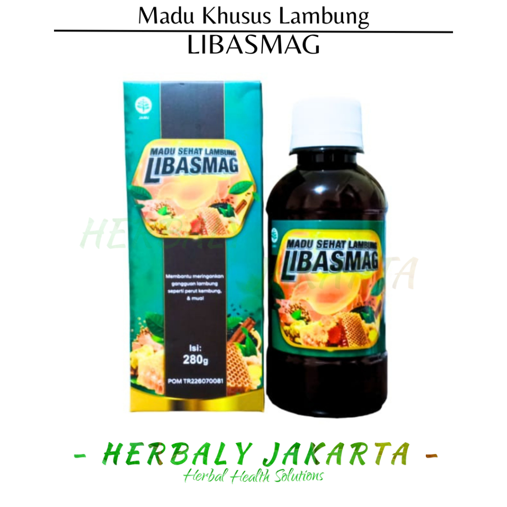 

Libasmag Madu Special Maag 280gr Herbal Gangguan Lambung