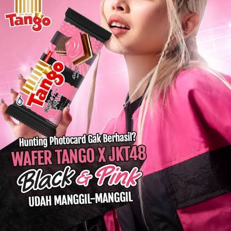 

ECER TANGO JKT 48 WAFER RASA BLACKPINK LIMITED EDITION NETTO 35 GR