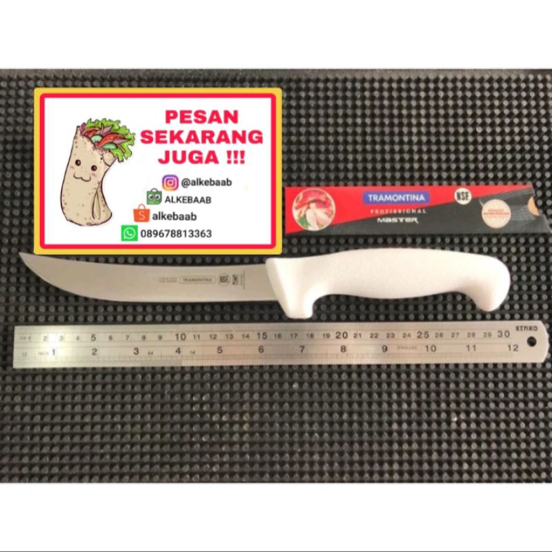 PISAU BONING 6 INCH IDUL ADHA UJUNG LENGKUNG MULTIFUNGSI SESET PISAU BONER MEMISAHKAN DAGING TETELAN